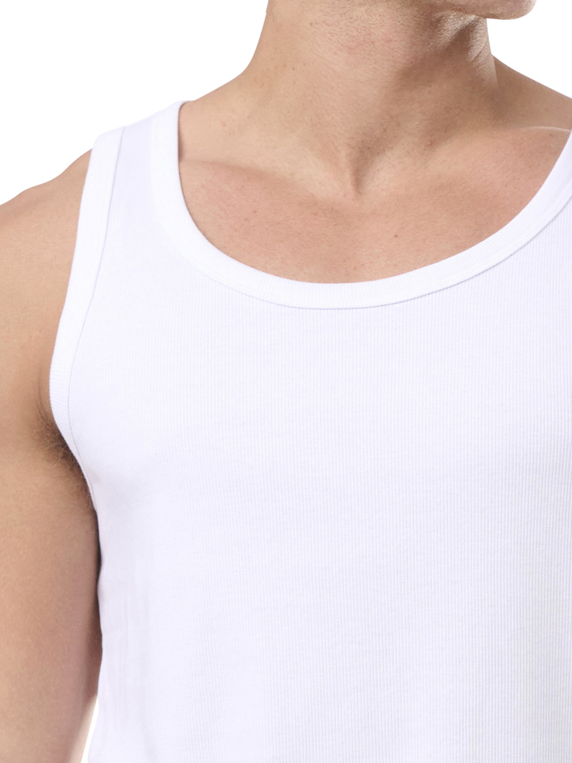 Maillot de corps ' Comfort Rib Cotton ' ADIDAS ORIGINALS en blanc