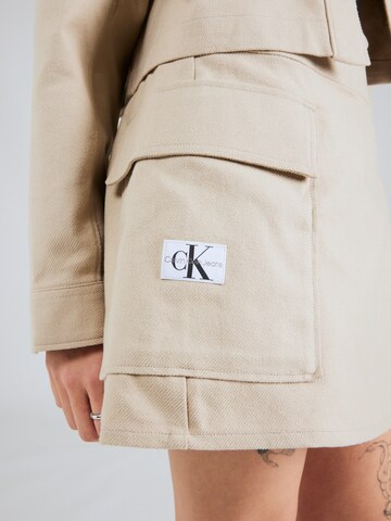 Jupe Calvin Klein Jeans en beige