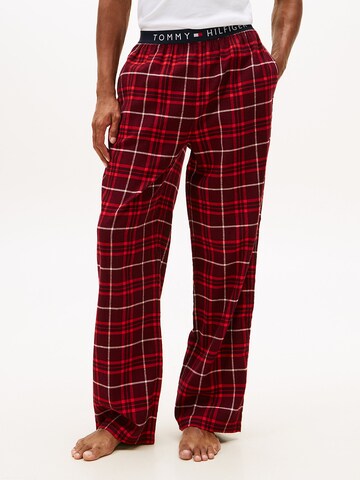 TOMMY HILFIGER Pyjamabroek in Rood: voorkant