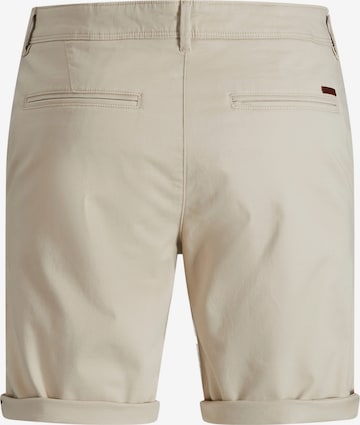 JACK & JONES regular Lærredsbukser 'Bowie' i beige