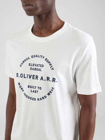 s.Oliver - Camiseta en blanco