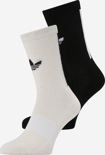 ADIDAS ORIGINALS Socken in schwarz / weiß, Produktansicht