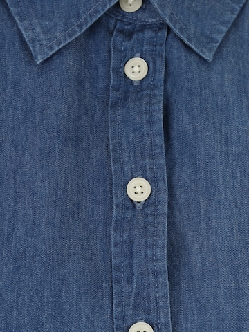 Abito camicia di Gap Petite in blu