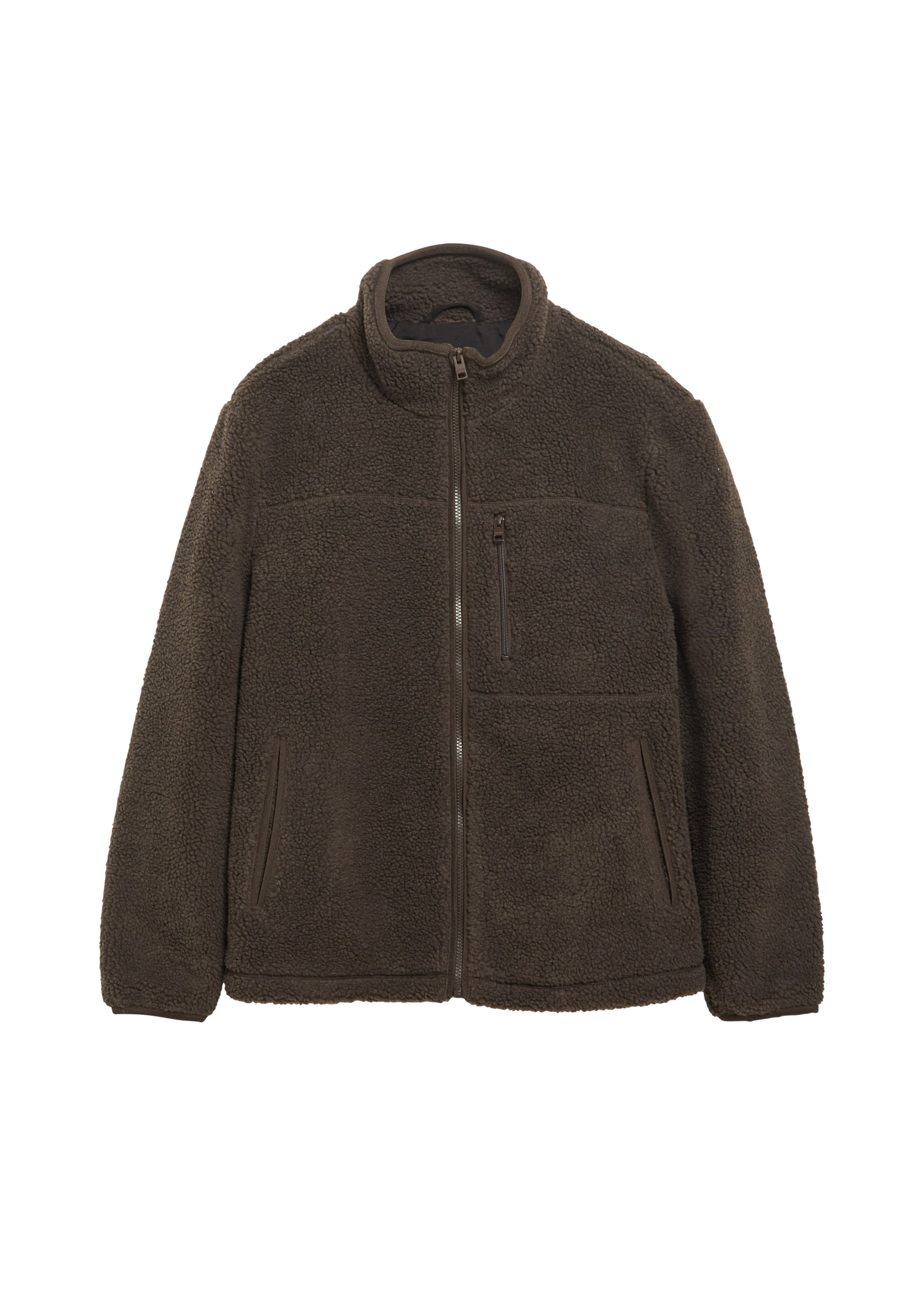 s.Oliver Veste en polaire en M en brun foncé, Vue avec produit