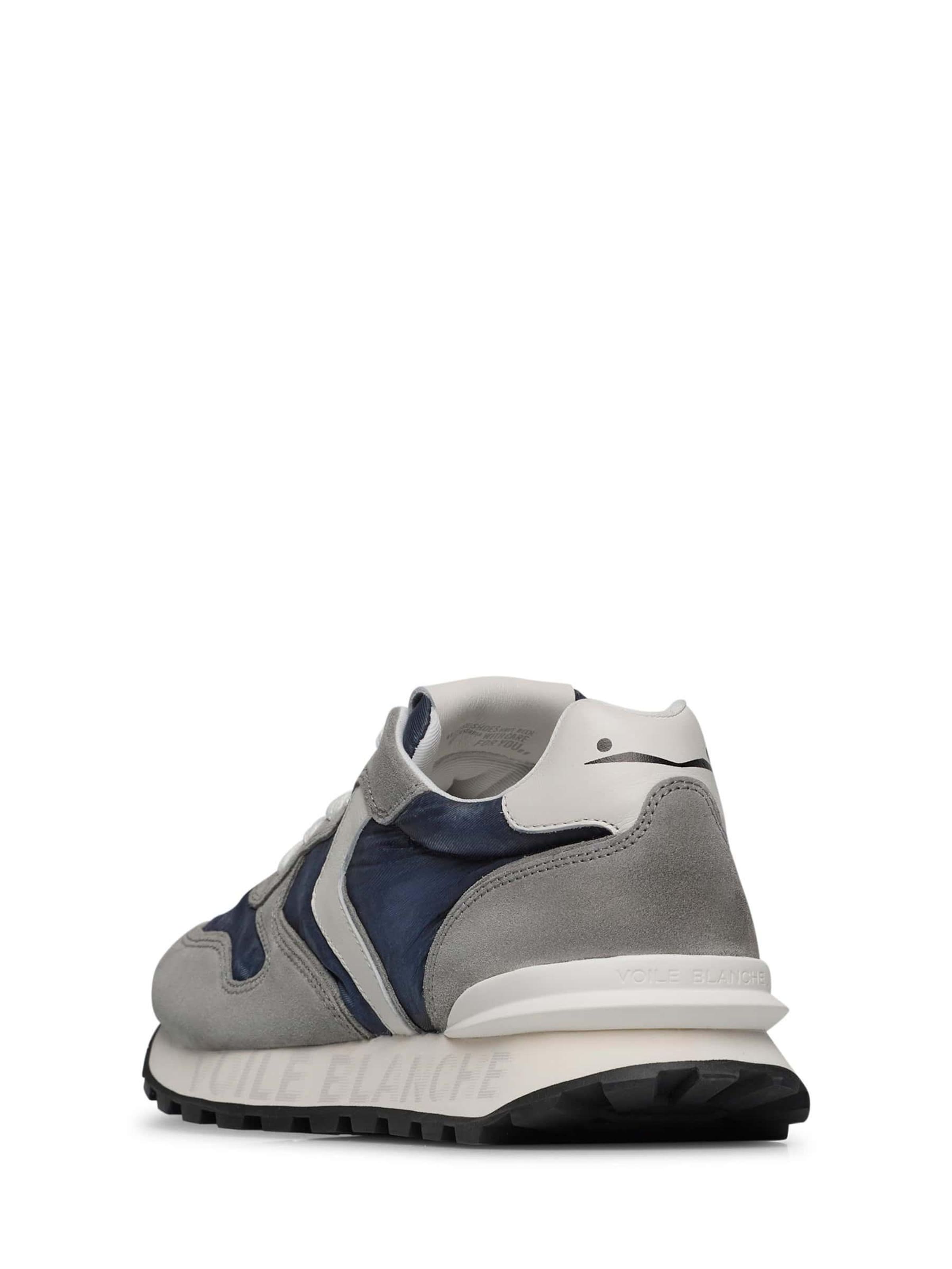 Voile blanche Sneakers laag 'PARIS RACE' in Grijs