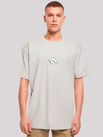 T-Shirt 'Heidi Heroes of Childhood' F4NT4STIC en gris : devant