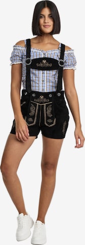 Steigenhöfer Traditional Pants in Black: front