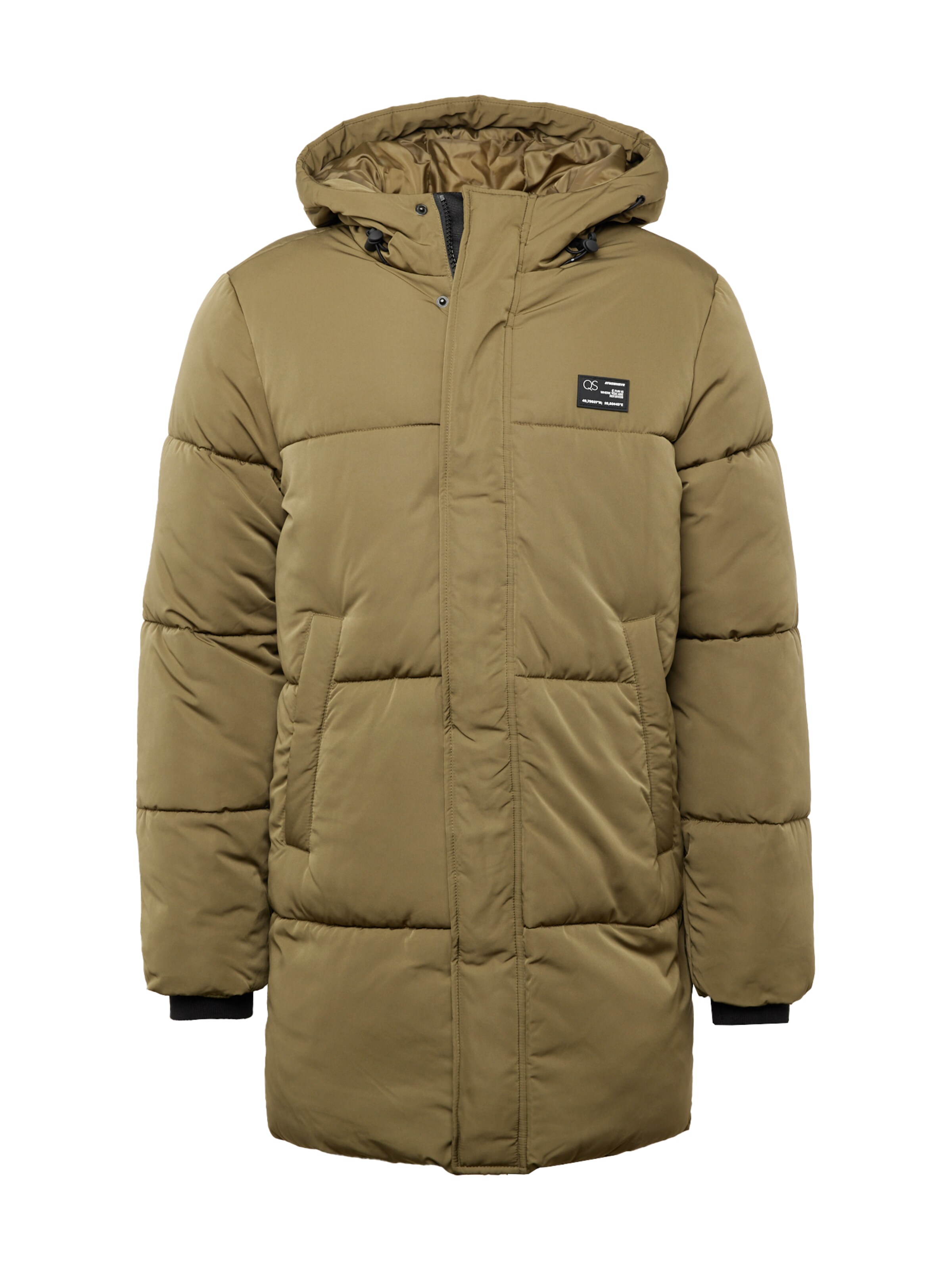Manteau d’hiver QS en vert : devant