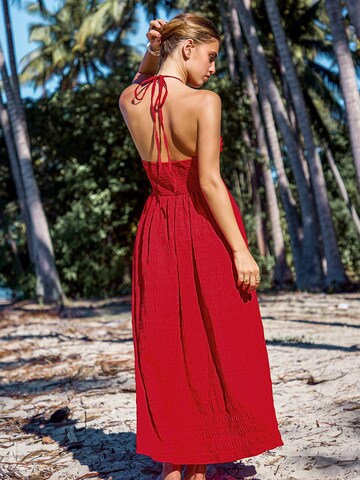 Cupshe Beach Dress 'CAA05A4H045JJ' in Red