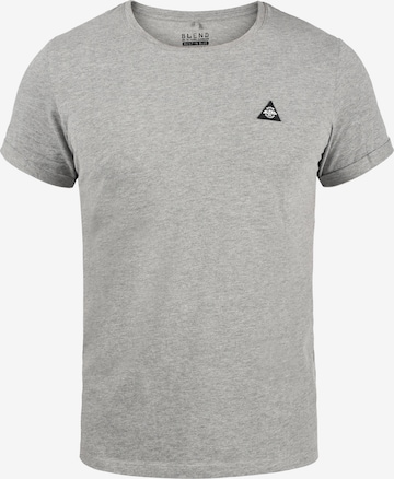 BLEND T-Shirt Bill in Grau: predná strana