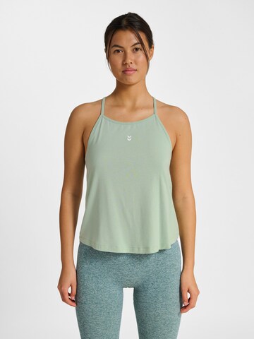 Hummel Sports Top in Green: front