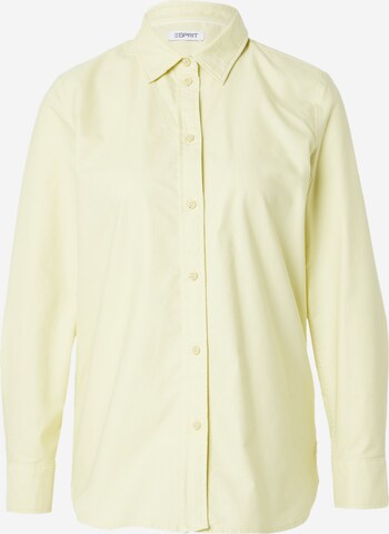 ESPRIT Blouse in Yellow: front