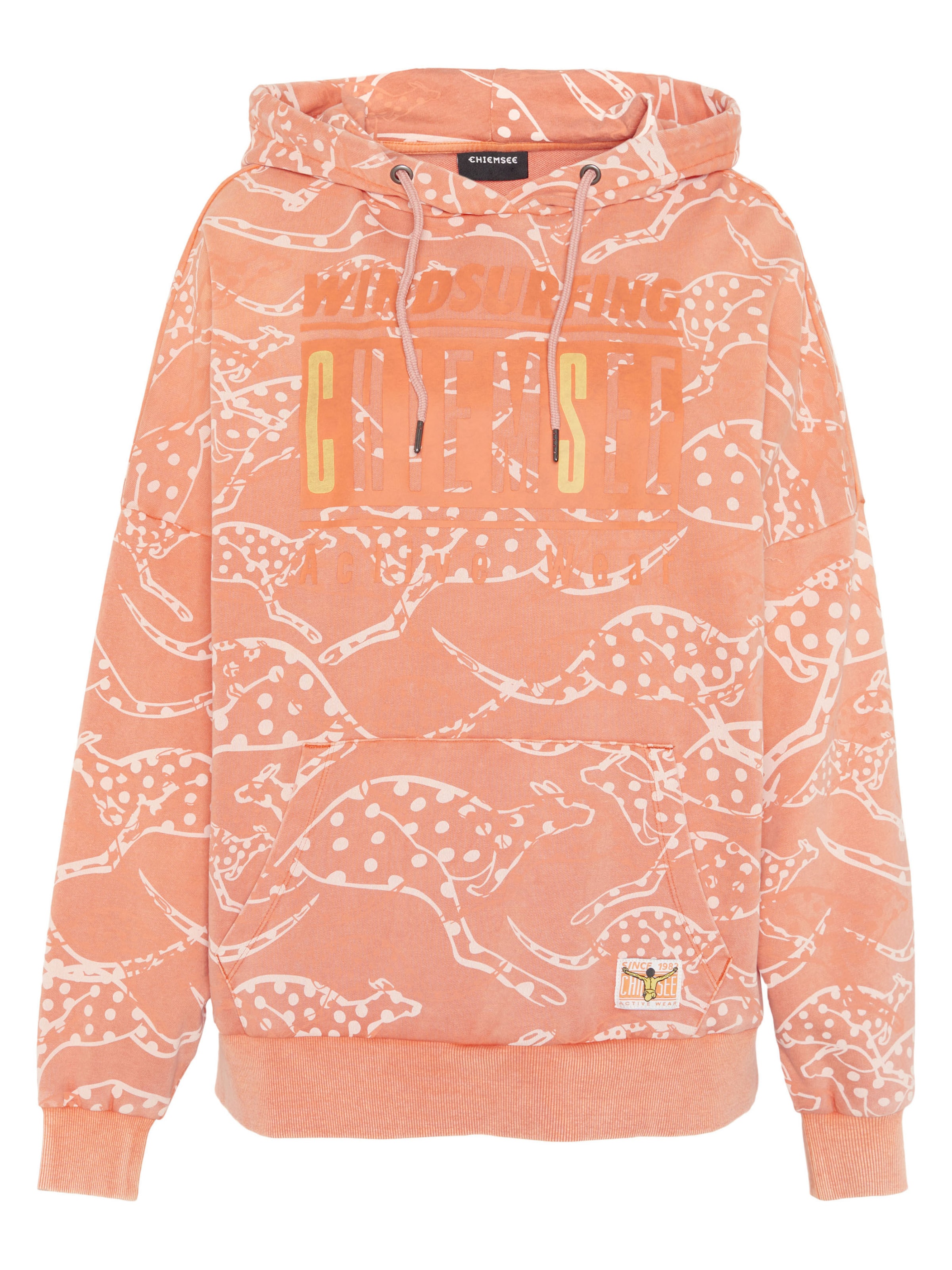 CHIEMSEE Sweatshirt in Orange: front