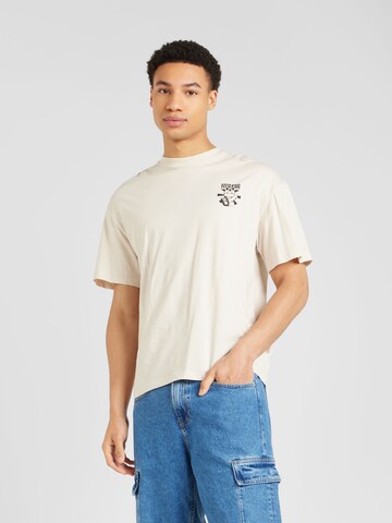 JACK & JONES T-Shirt 'DIRK' in Beige