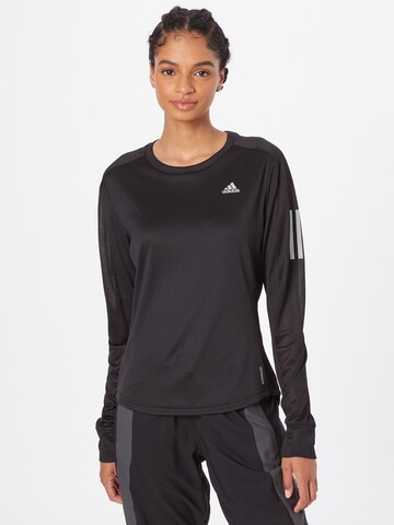 ADIDAS SPORTSWEAR Functioneel shirt in Zwart: voorkant