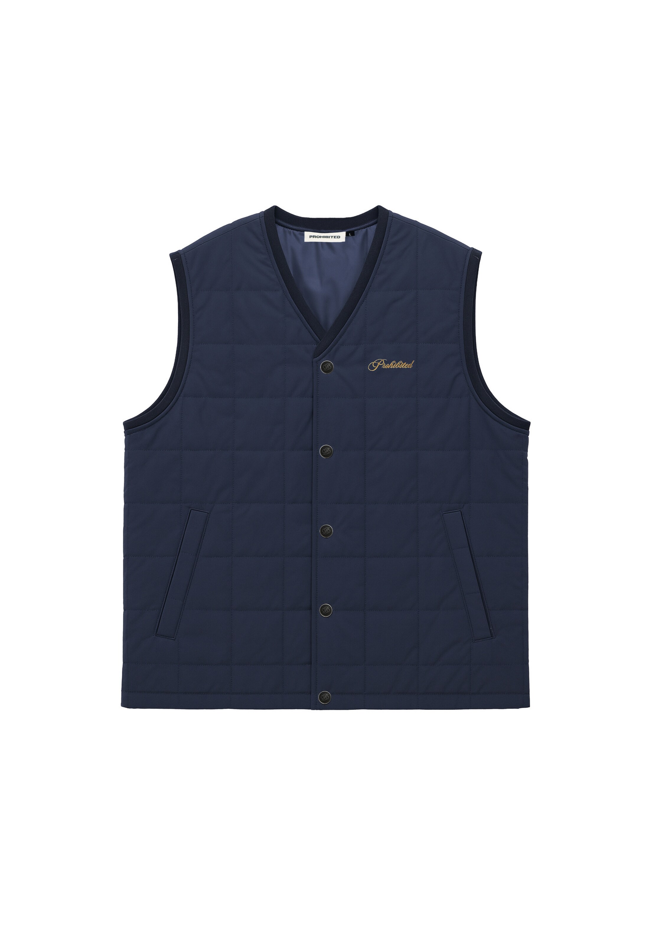Gilet 'Autumn Field' Prohibited en bleu : devant
