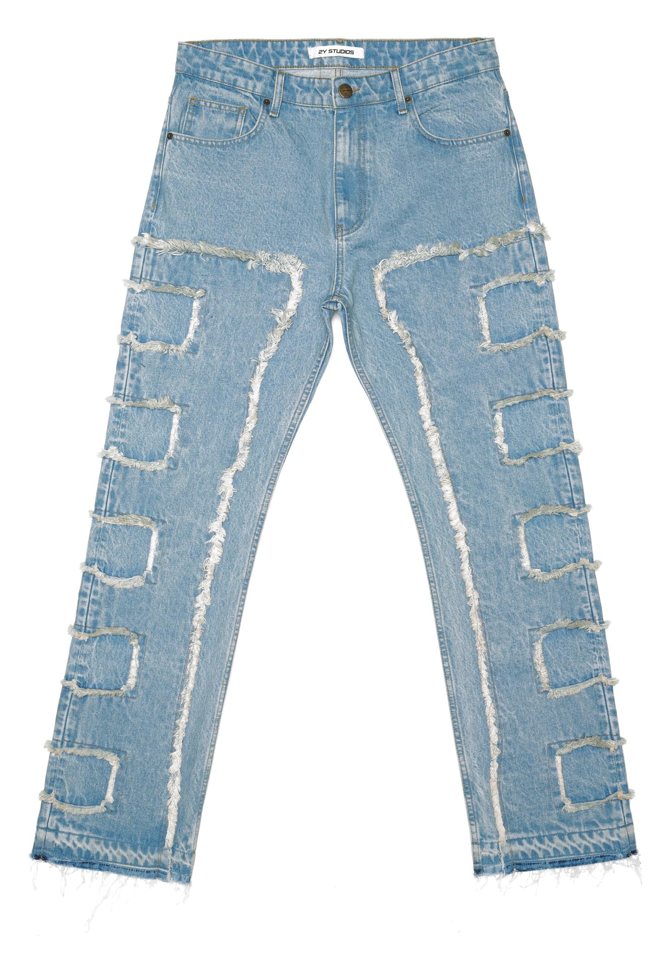 2Y Studios Regular Jeans 'Kosa' in Blauw: voorkant