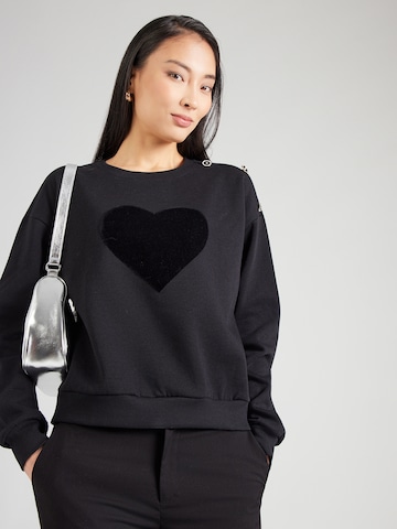 Felpa '252-TDELOU' di Morgan in nero: frontale