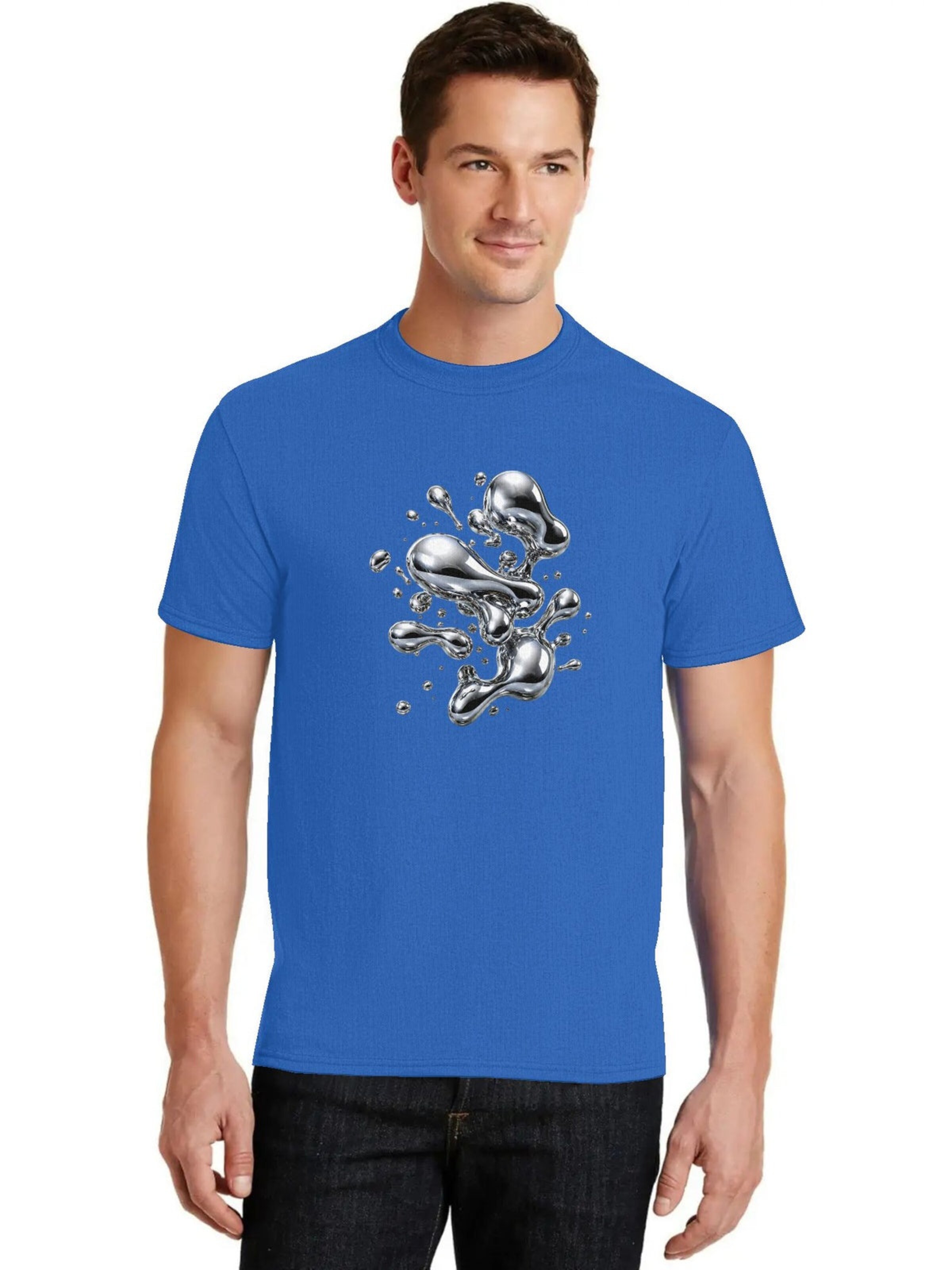 HUSKSWARE Shirt‌‌‌‌‌‌‌‌‌ in Blau: Vorderseite