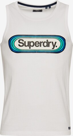 Superdry Trägershirt in Weiß: predná strana