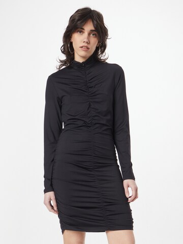 SECOND FEMALE Kleid in Schwarz: predná strana