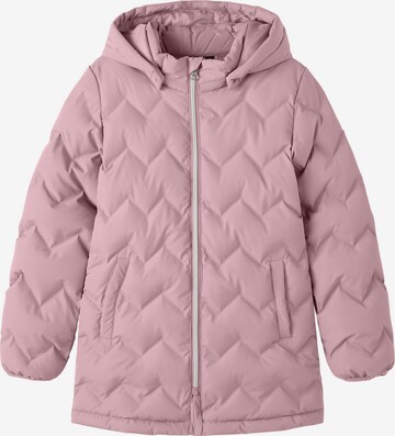 Veste d’hiver 'MALENE' NAME IT en violet : devant