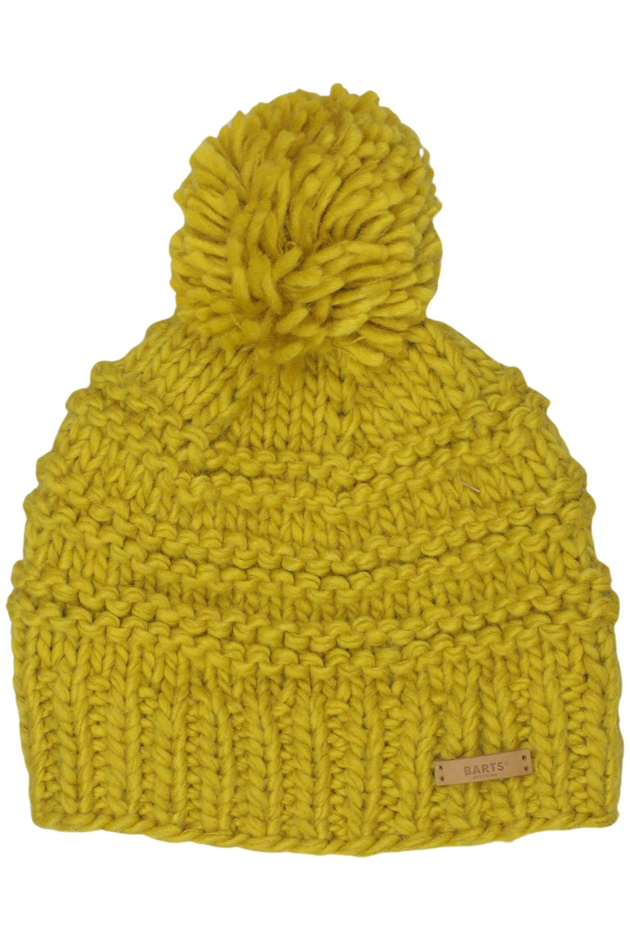 Barts Hat & Cap in One size in Yellow: front
