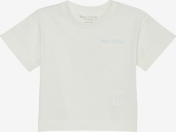 T-Shirt Marc O'Polo en blanc : devant