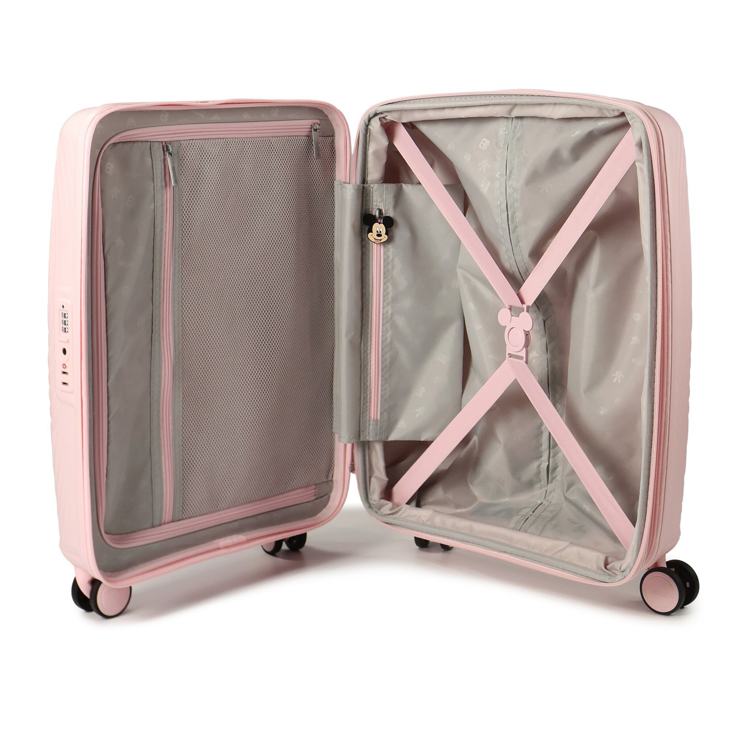 American Tourister Trolley 'Mickey Magic' in Pink