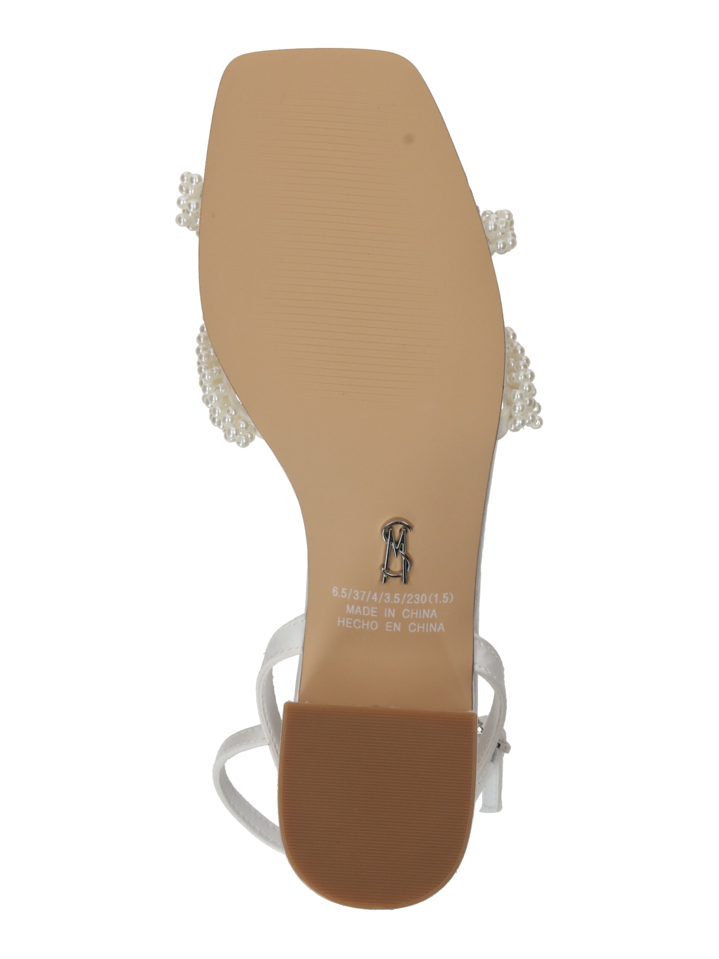 STEVE MADDEN Sandały z rzemykami 'Gabby-P' w kolorze biały