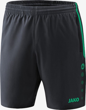 JAKO Sportshorts 'Competition 2.0' in Grau: Vorderseite