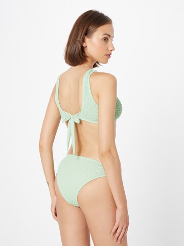 Dorothy Perkins Trójkąt Bikini w kolorze zielony