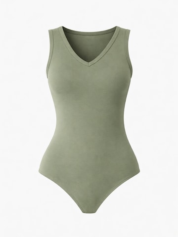 LEAFLETIC Bodysuit 'Leafletic Women’s Bodysuit' in Green: front