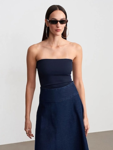 Dilvin Bandeau in Blau: Vorderseite