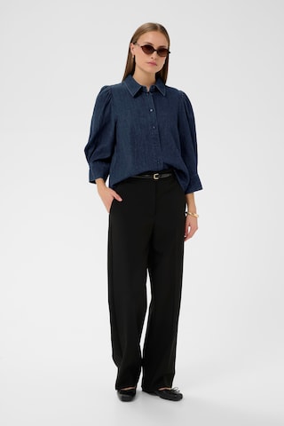 SOAKED IN LUXURY Blouse 'SLChaman Hella' in Blauw