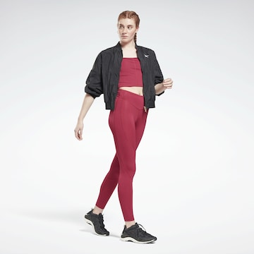 Reebok Skinny Spodnie sportowe 'Two Tone Studio Tight' w kolorze różowy