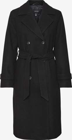 VERO MODA Between-Seasons Coat 'FORTUNEVEGA' in Black: front