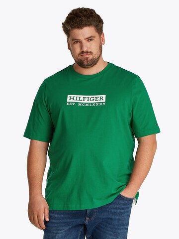 Tommy Hilfiger Big & Tall Bluser & t-shirts i grøn: forside