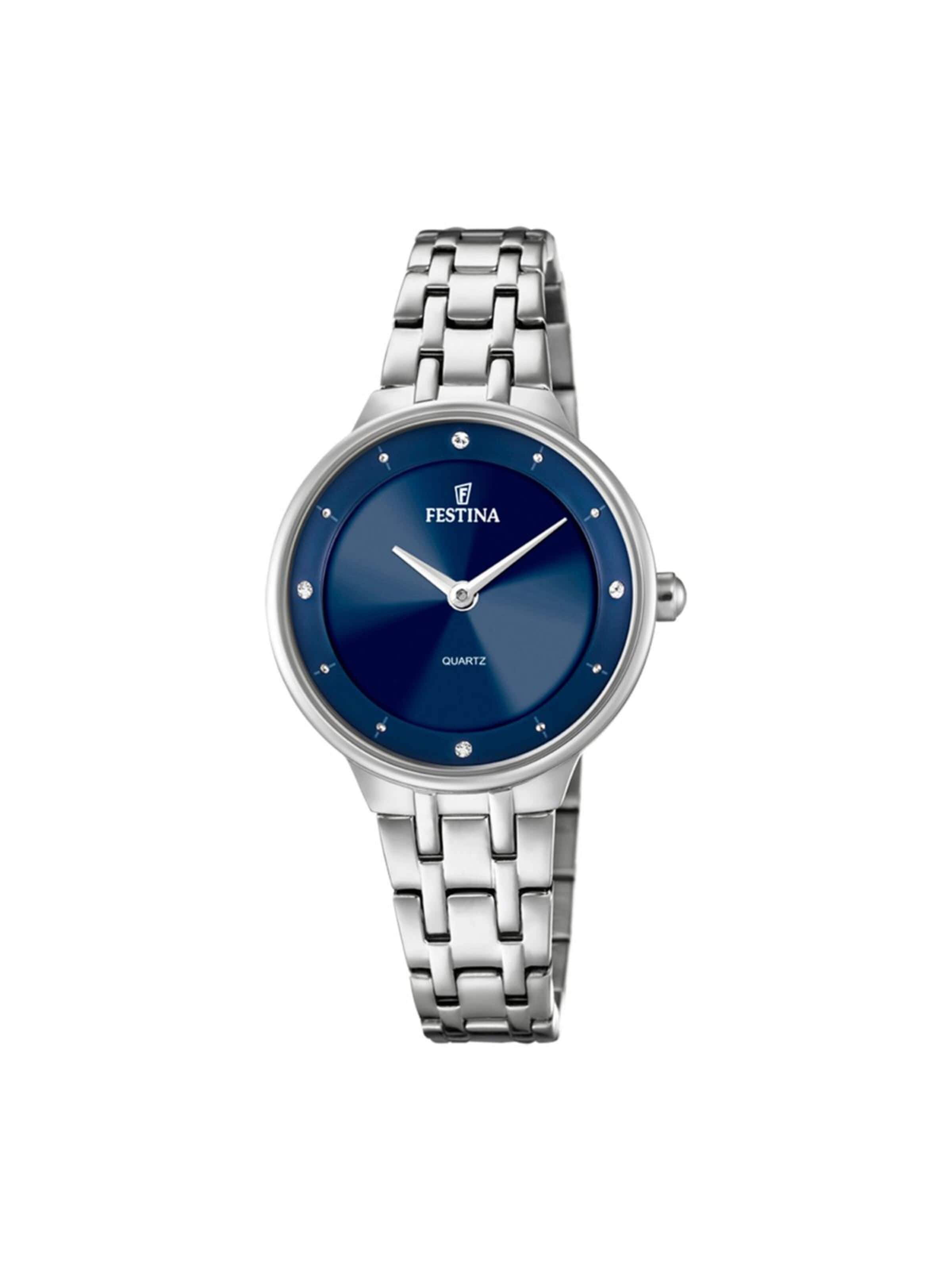 Montre à affichage analogique 'Mademoiselle' FESTINA en bleu : devant
