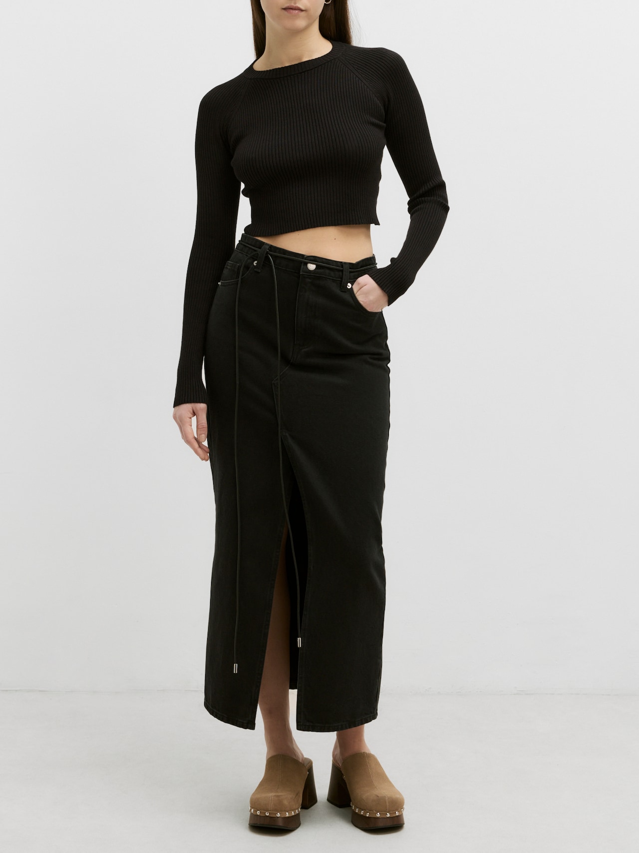 EDITED Trui 'Odaline' Zwart