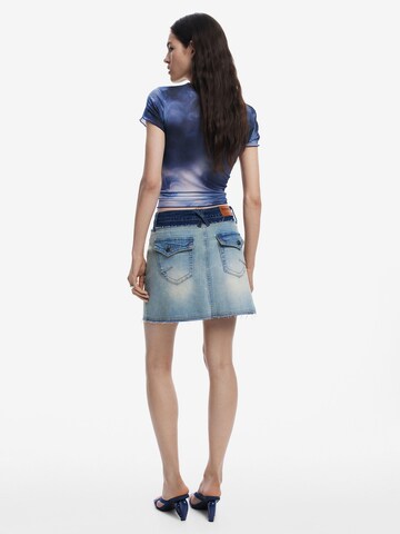 Jupe Desigual en bleu