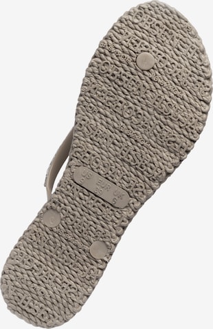 ILSE JACOBSEN T-Bar Sandals 'CHEERFUL03G' in Grey