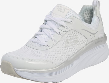 Baskets basses 'D´Lux Walker' SKECHERS en blanc : devant