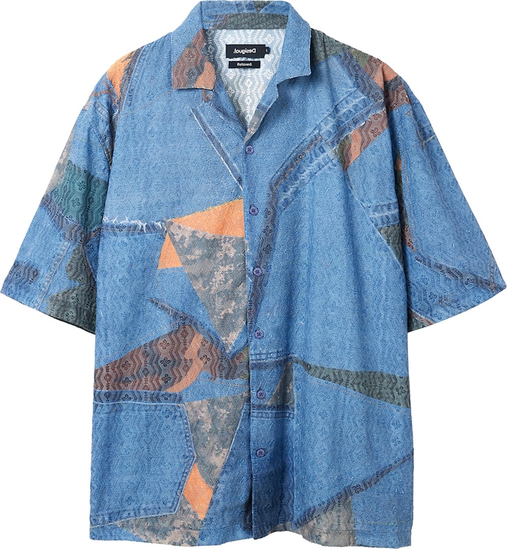 Desigual Regular Fit Hemd 'FERDY' in Blau Desigual Regular Fit Hemd 'FERDY' in Blau