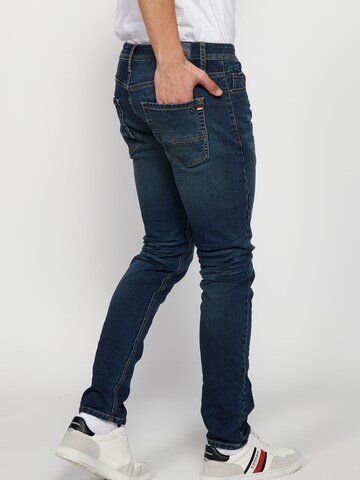 KOROSHI Slimfit Jeans in Blau