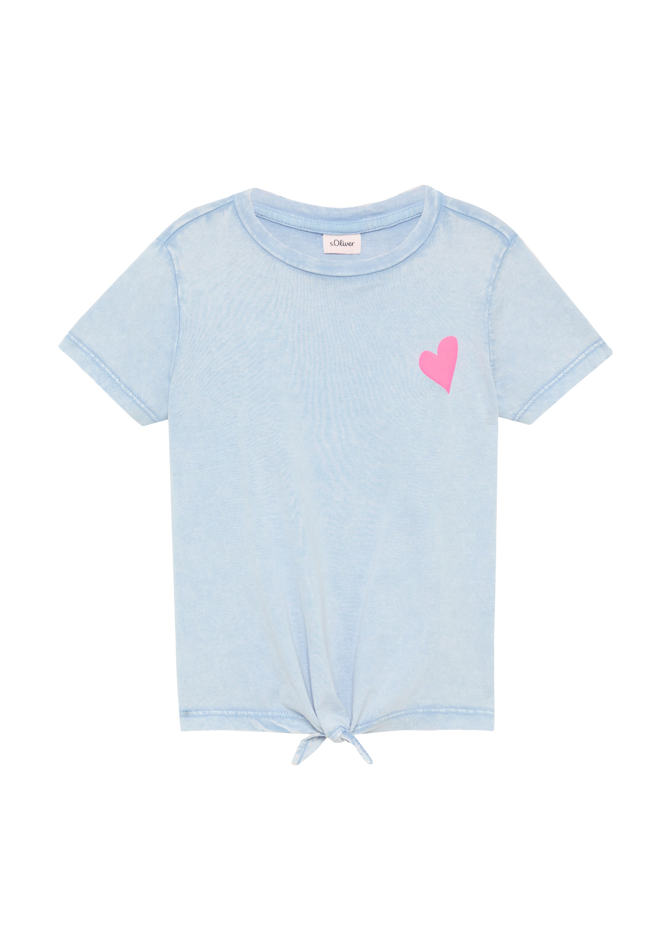 s.Oliver Shirt in Blauw: voorkant