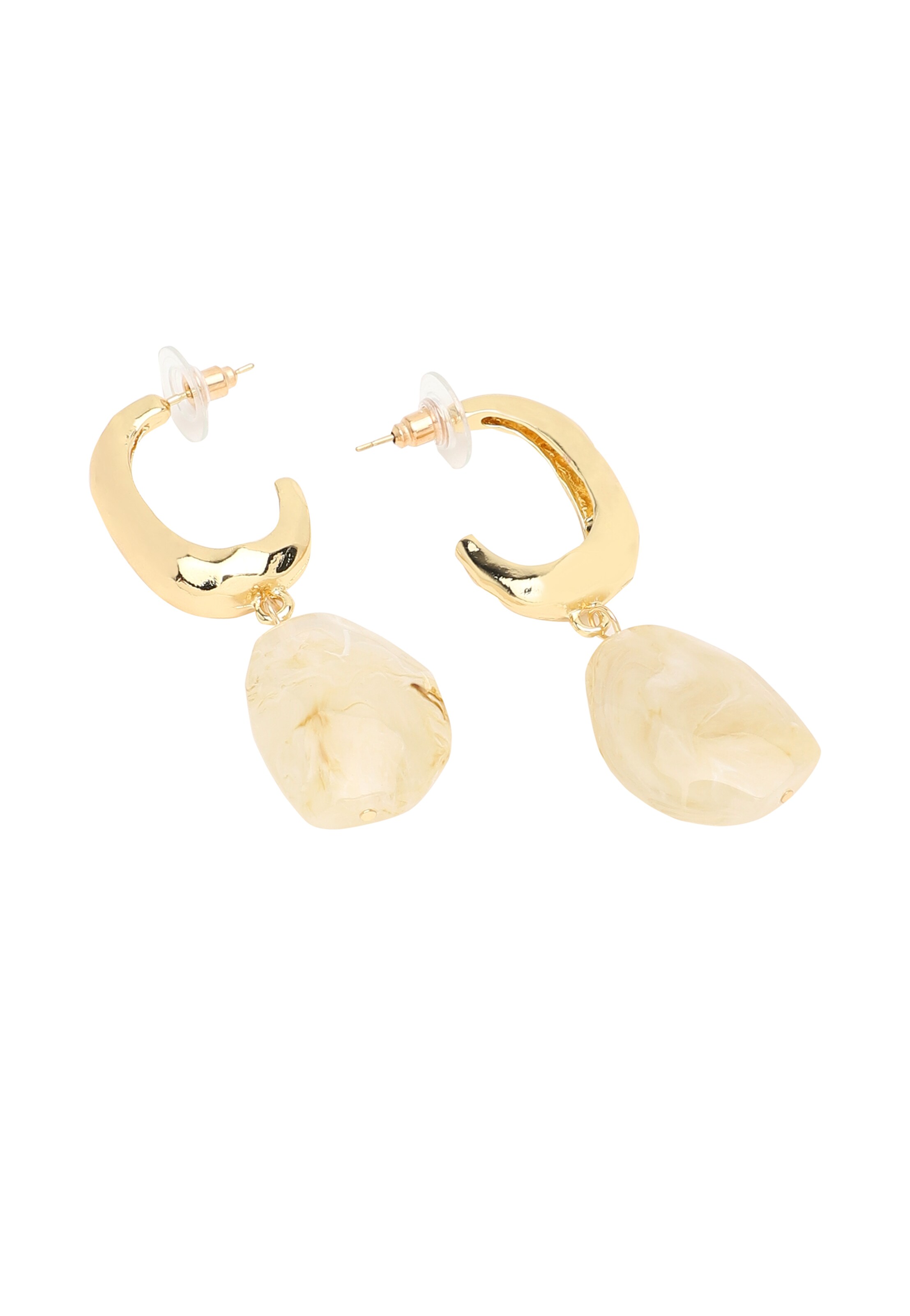 SOHI Náušnice – zlatá: přední strana