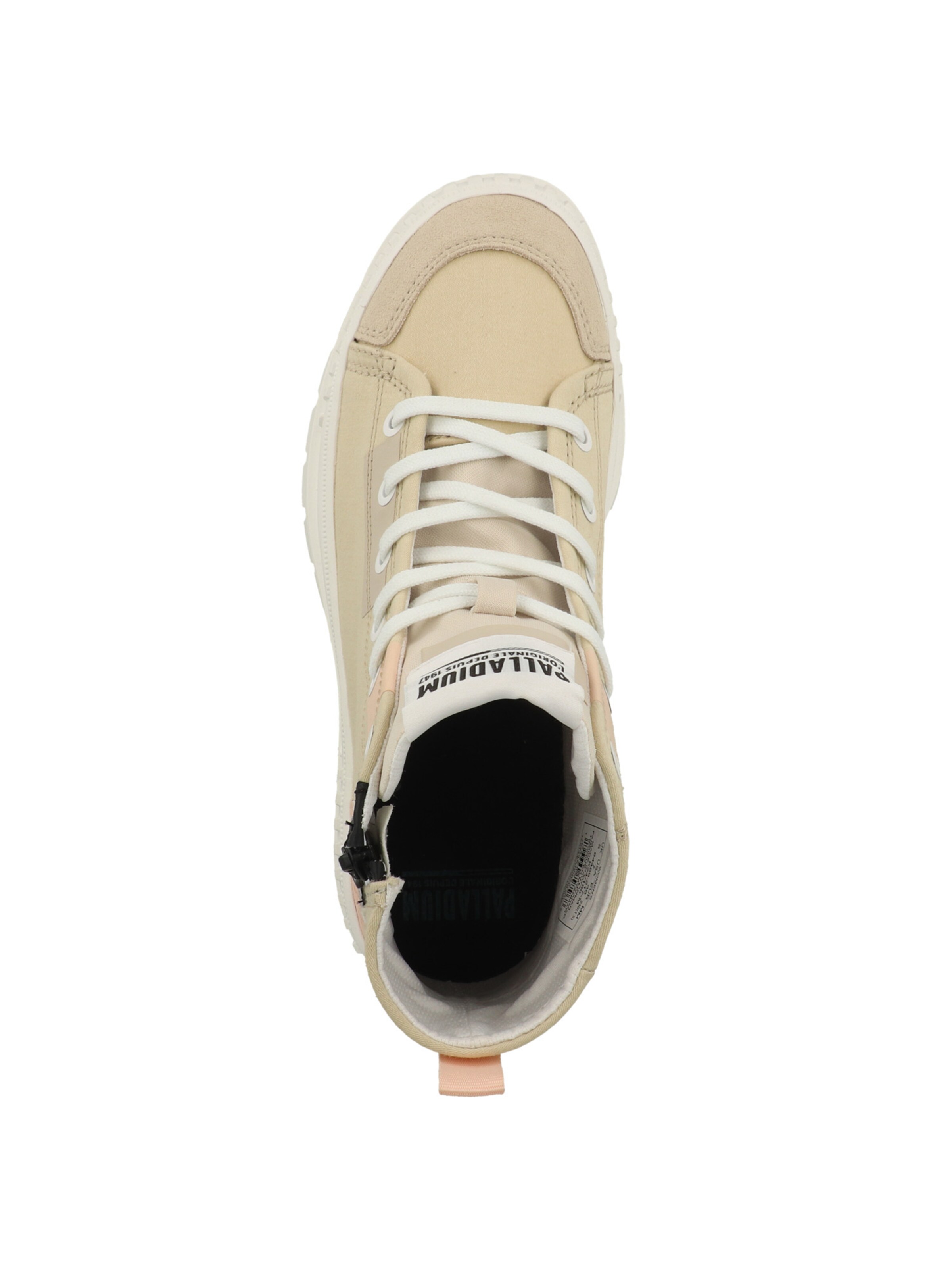 Palladium - Botas pelo tornozelo ' Pallashock Backzip 2 ' em bege