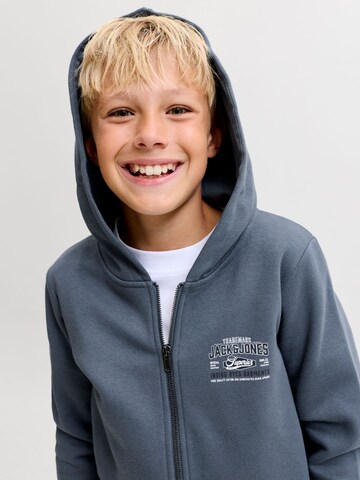 Giacca di felpa di Jack & Jones Junior in grigio