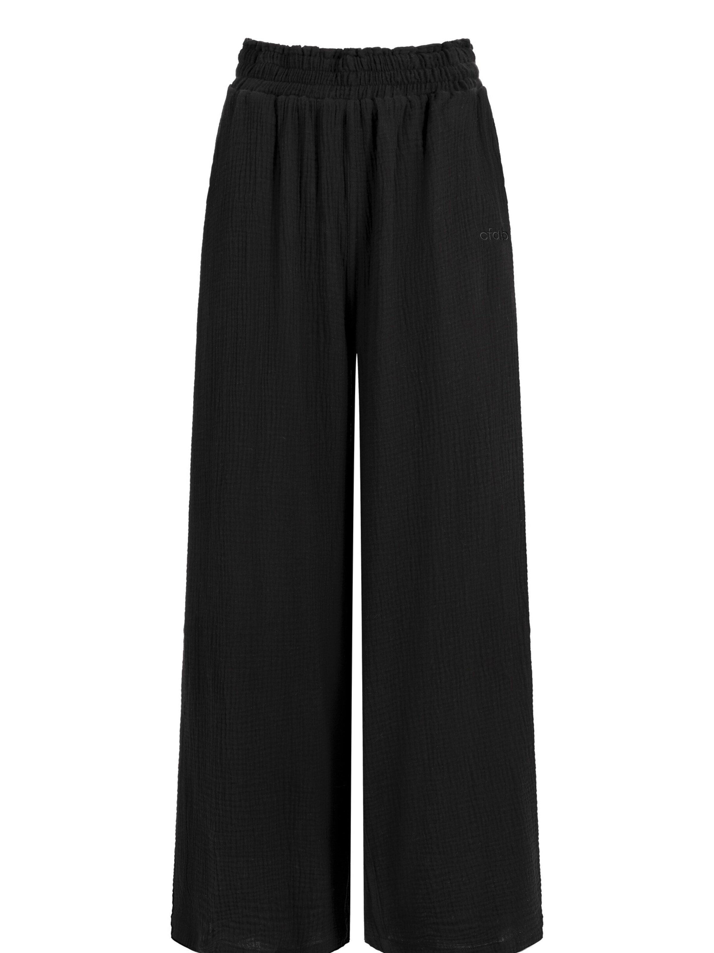 cfab Trousers 'Musselin Pants' in 34-36 in Black, Item view
